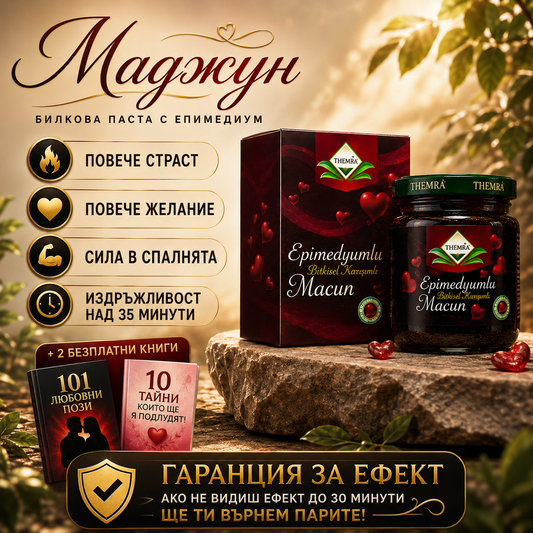 Маджун 240g – Натурален афродизиак за Повече страст и издръжливост 100% оригинал