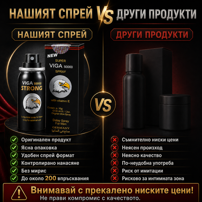 Спрей, за забавяне на еякулацията, продължителни ерекции, 50000, 45 мл